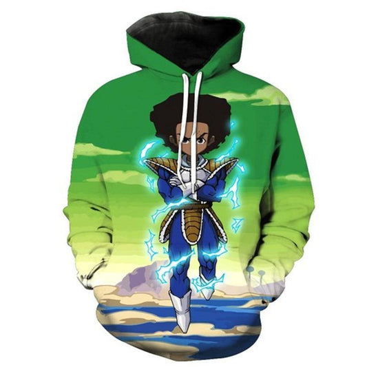 Vegeta Dragon Ball All Over Printing 3d Hoodie Moonbestprint
