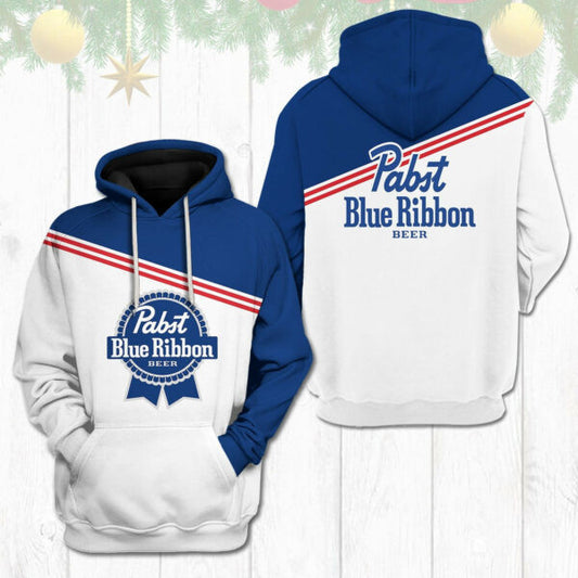 Pabst Blue Ribbon Beer 3d Hoodie 2041 Moonbestprint