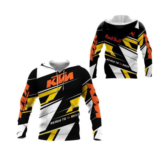 Ktm Racing Team Shirt Fan Gift 616, Stylist Unisex 3d Hoodie Zip Hoodie 52 Moonbestprint