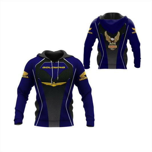 Honda Gold Wing Shirt Fan Gift 138, Stylist Unisex 3d Hoodie Zip Hoodie 1084 Moonbestprint