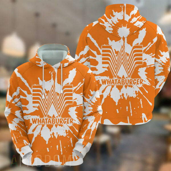 Whataburger Hoodie And Zip Hoodie, Gift For Fan 3d All Over Print Shirt Hoodie 1968 Moonbestprint