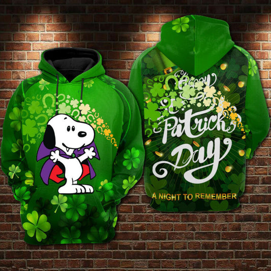 Snoopy Patrick's Day - Hoodies 20 Moonbestprint