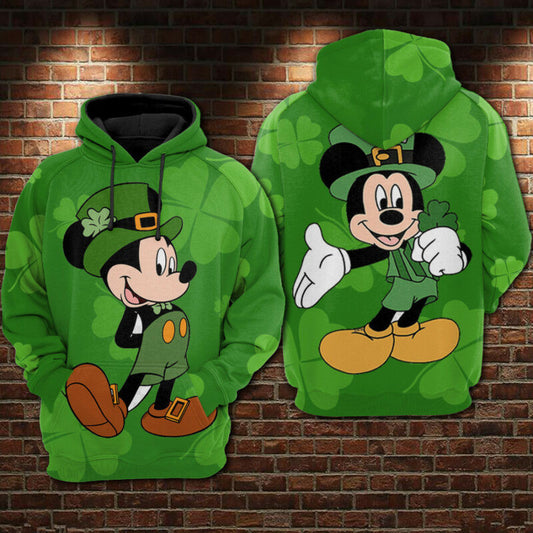 Mickey Mouse Patrick's Day 2022 Hoodie Zip Hoodie Ii Moonbestprint