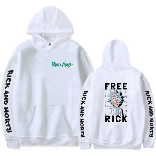 Free Rick And Morty With Cat Gift For Men And Women Over Print 3d Hoodie Zip Hoodie 927 Moonbestprint