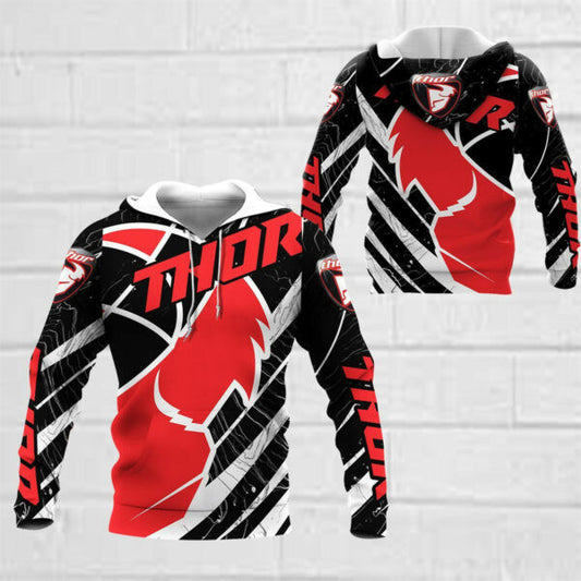 Thor Racing 8k49 Fan Gift 3d Zip Hoodie Hoodie Ii0 2607 Moonbestprint