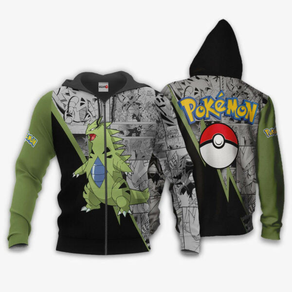 Tyranitaranime Pokemon Manga 1k952 Fan Gift Stylist Unisex Cartoon Graphic Outfits Aop 3d Hoodie Zip Hoodie 1893 Moonbestprint