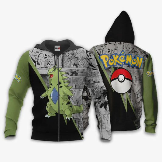 Tyranitaranime Pokemon Manga 1k952 Fan Gift Stylist Unisex Cartoon Graphic Outfits Aop 3d Hoodie Zip Hoodie 1893 Moonbestprint
