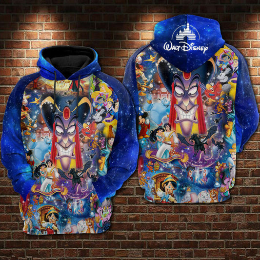 Disney World Hoodie Zip Hoodie Moonbestprint