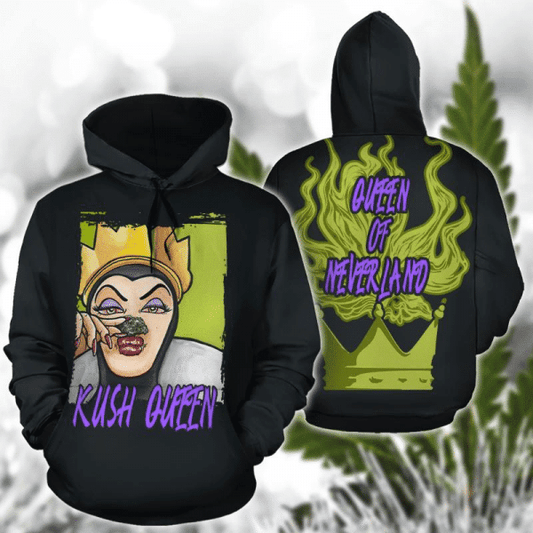 Kush Queen Of Neverland Disney 2k591 Lover Gift ,kush Queen Of Neverland Disney All Over Print 3d Hoodie 285 Moonbestprint