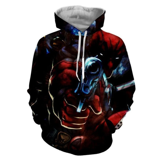 Deadpool 3d Hoodie Moonbestprint