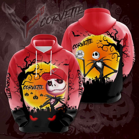 Jack Skellington The Nightmare All Over Printed Custom 3d Hoodie Moonbestprint