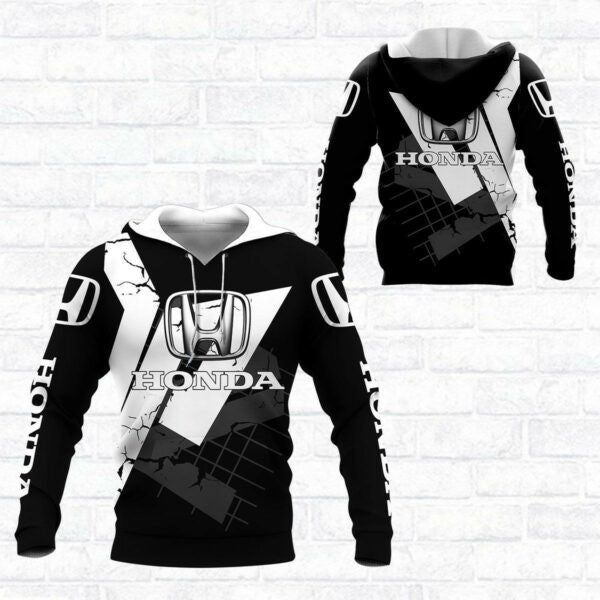 Honda Shirt Fan Gift 51, Stylist Unisex 3d Hoodie Zip Hoodie 1012 Moonbestprint