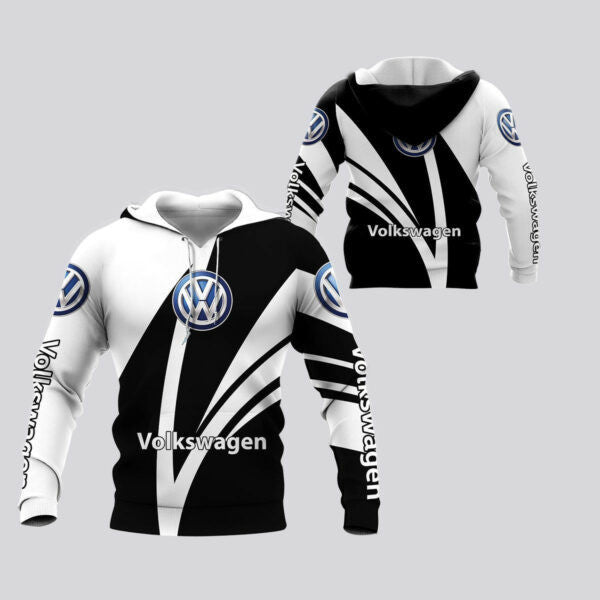 Volkswagen Shirt Fan Gift 1001, Stylist Unisex 3d Hoodie Zip Hoodie 1902 Moonbestprint