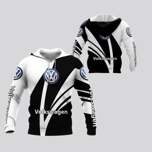 Volkswagen Shirt Fan Gift 1001, Stylist Unisex 3d Hoodie Zip Hoodie 1902 Moonbestprint