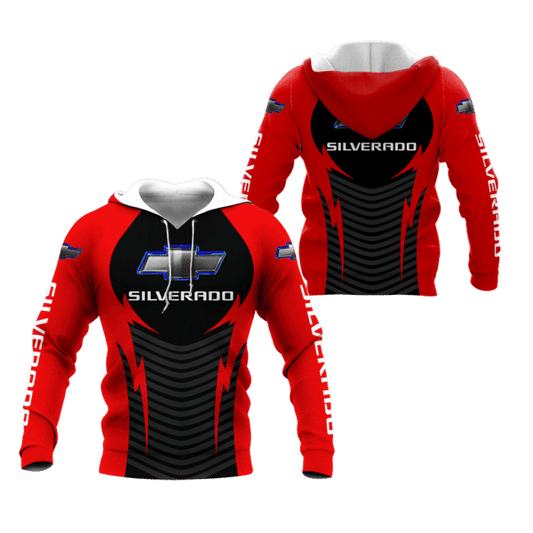 Chevrolet Silverado Shirt Fan Gift 902, Stylist Unisex 3d Hoodie Zip Hoodie 1197 Moonbestprint