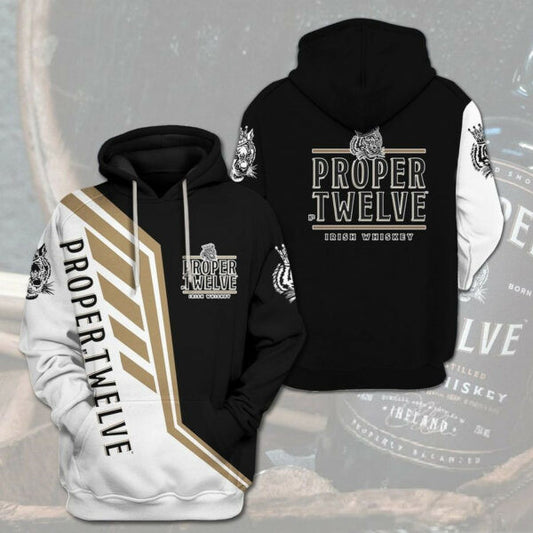 Proper Twelve Irish Whiskey 3d All Over Print Hoodie 365 2265 Moonbestprint