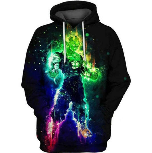 Piccolo Super Saiyan Dragon Ball Z Over Print 3d Hoodie Zip Hoodie 2 Moonbestprint