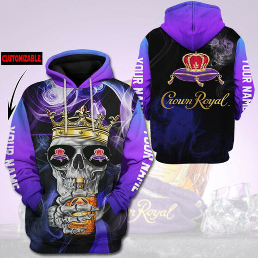 Crown Royal Skull King Trending Hoodie 525 1746 Moonbestprint