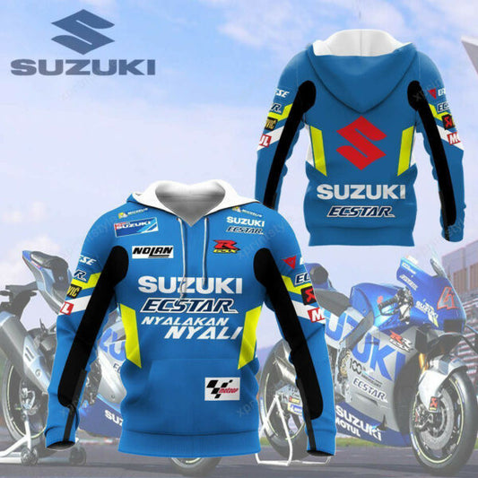 Suzuki Racing Shirt Fan Gift 505, Stylist Unisex 3d Hoodie Zip Hoodie 2684 Moonbestprint