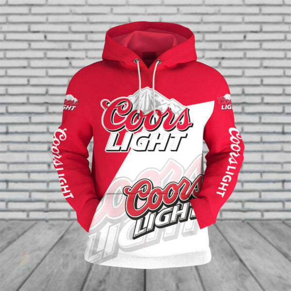 Coors Light Hoodie And Zip Hoodie, Gift For Fan 3d All Over Print Shirt Hoodie 613 Moonbestprint