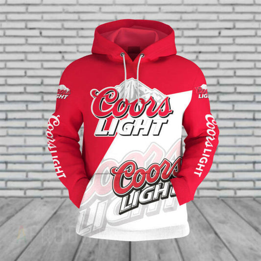 Coors Light Hoodie And Zip Hoodie, Gift For Fan 3d All Over Print Shirt Hoodie 613 Moonbestprint