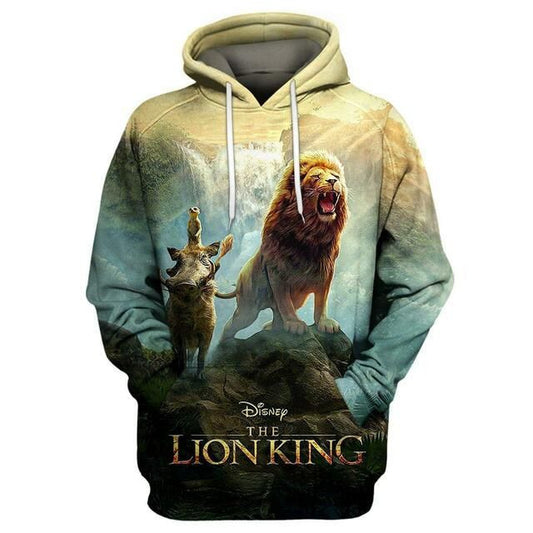 Disney The Lion King The King Roaring 3d Hoodie Zip Hoodie Moonbestprint