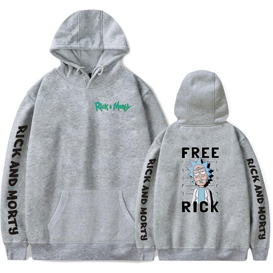 Free Rick And Morty With Cat Gift For Men And Women Over Print 3d Hoodie Zip Hoodie 887 Moonbestprint