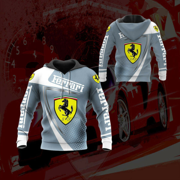 Scuderia Ferrari Luxyry Car 7k945 Fan Gift 3d Zip Hoodie Hoodie Ii0 2574 Moonbestprint
