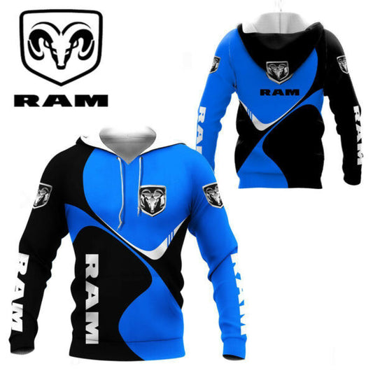 Dodge Ram Shirt Fan Gift 324, Stylist Unisex 3d Hoodie Zip Hoodie 1764 Moonbestprint