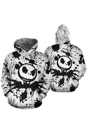 Monster Jack Skellington Over Print 3d Hoodie Zip Hoodie 22 Moonbestprint