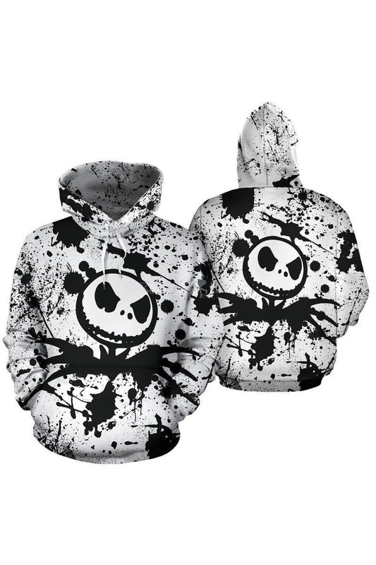 Monster Jack Skellington Over Print 3d Hoodie Zip Hoodie 22 Moonbestprint