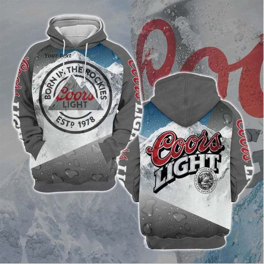 Coors Light Beer 2k565 Lover Gift ,coors Light Beer All Over Print 3d Hoodie 994 Moonbestprint