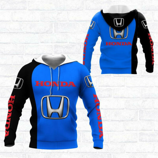Honda Shirt Fan Gift 981, Stylist Unisex 3d Hoodie Zip Hoodie 797 Moonbestprint