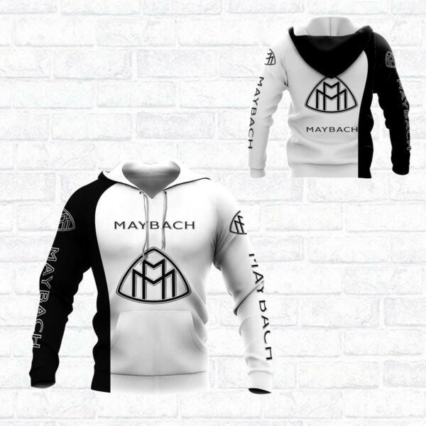 Maybach Shirt Fan Gift 1009, Stylist Unisex 3d Hoodie Zip Hoodie 830 Moonbestprint