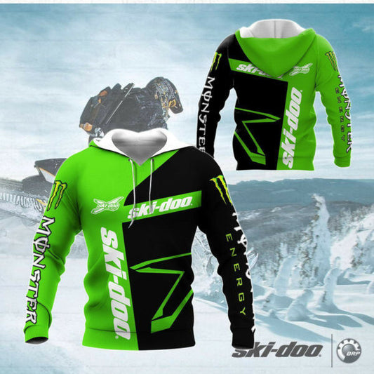Ski-doo Racing Team 7k758 Fan Gift Zip Hoodie Hoodie Ii0 1880 Moonbestprint