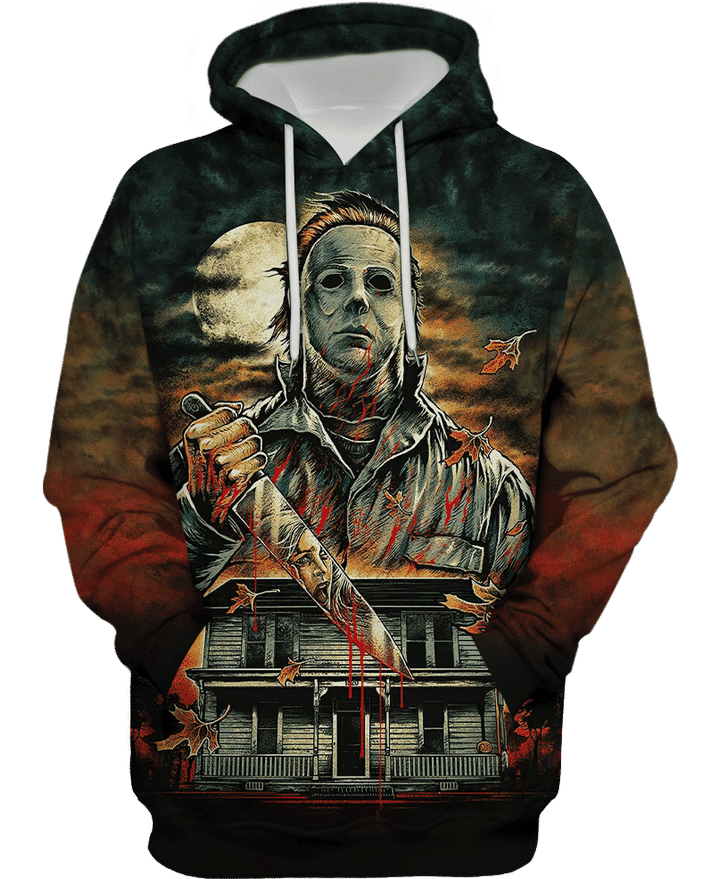 Jason Voorhees Horror 3d Hoodie Moonbestprint