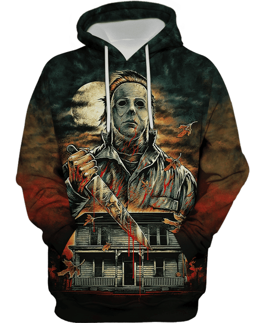 Jason Voorhees Horror 3d Hoodie Moonbestprint