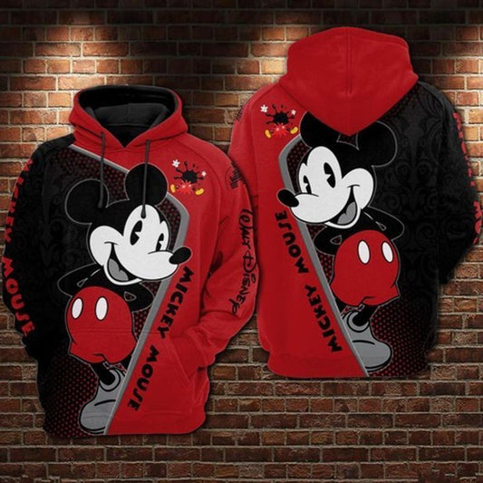 Disney Mickey Mouse Cute Lover 3d Hoodie Zip Hoodie 311 Moonbestprint