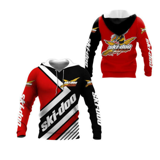 Ski-doo Racing Team 7k770 Fan Gift 3d Zip Hoodie Hoodie Ii0 2050 Moonbestprint