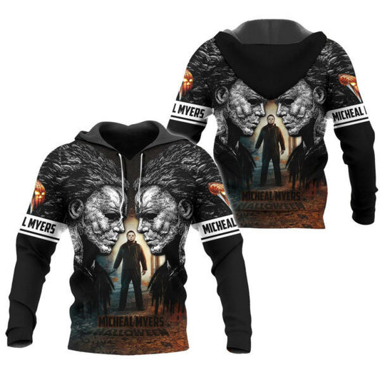 Michael Myers Halloween Aop Hoodie And Zip Hoodie 2, Gift For Fan 3d All Over Print Shirt Hoodie 1360 Moonbestprint