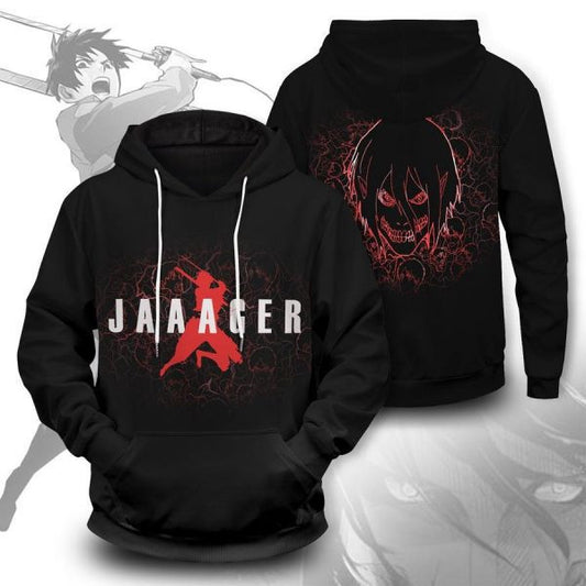 Attack On Titan Jaaager 2k574 Lover Gift ,attack On Titan All Over Print 3d Hoodie 529 Moonbestprint