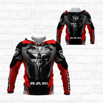 Punishes Dodge Ram Sports Car 8k489 Fan Gift 3d Zip Hoodie Hoodie Ii0 2716 Moonbestprint