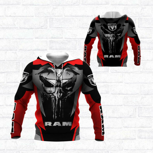 Punishes Dodge Ram Sports Car 8k489 Fan Gift 3d Zip Hoodie Hoodie Ii0 2716 Moonbestprint