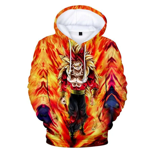Goku Cartoon Dragon Ball Anime Manga 7 Over Print 3d Hoodie Zip Hoodie Moonbestprint