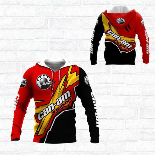 Can-am Brp Shirt Fan Gift 46, Stylist Unisex 3d Hoodie Zip Hoodie 608 Moonbestprint