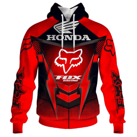 Honda X Fox Racing Fan Gift 3d Hoodie 1142 Moonbestprint