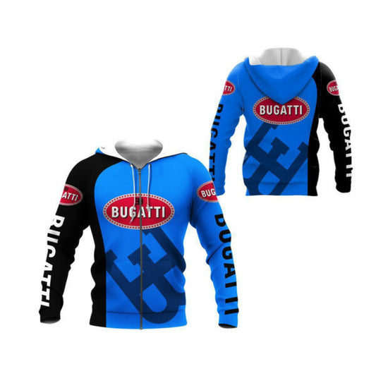 Bugatti Automobile 8k167 Fan Gift 3d Zip Hoodie Hoodie Ii0 670 Moonbestprint
