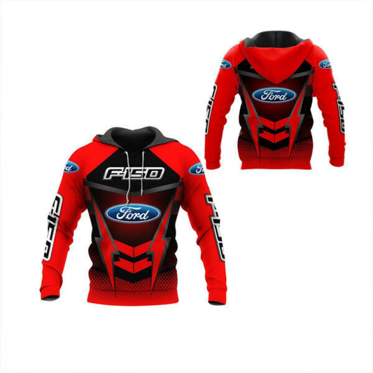 Ford F-150 Shirt Fan Gift 154, Stylist Unisex 3d Hoodie Zip Hoodie 109 Moonbestprint