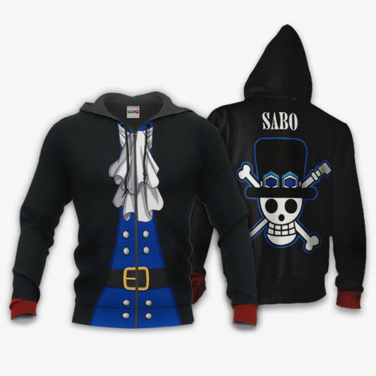 One Piece Sabo Costume Anime 3k312 Fan Gift Stylist Unisex Cartoon 3d Hoodie Zip Hoodie 2532 Moonbestprint