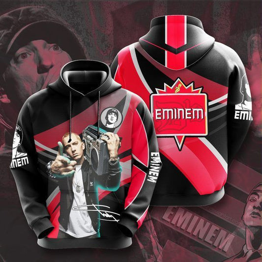 Eminem Anniversary Signature Design Gift For Fan Custom 3d Hoodie All Over Printed Hoodie Moonbestprint
